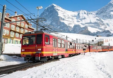 Interlaken & the Jungfrau Express at New Year Interlaken & the Jungfrau Express at New Year
